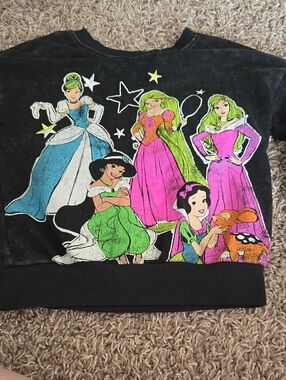 Neon Disney Princess Sweatshirt